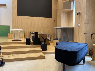 수색감리교회 드럼부스 타입D라이트 설치