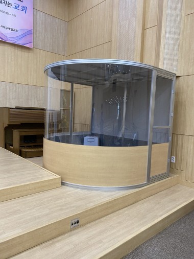 서대구제일교회 드럼부스 타입D 오리지널 설치