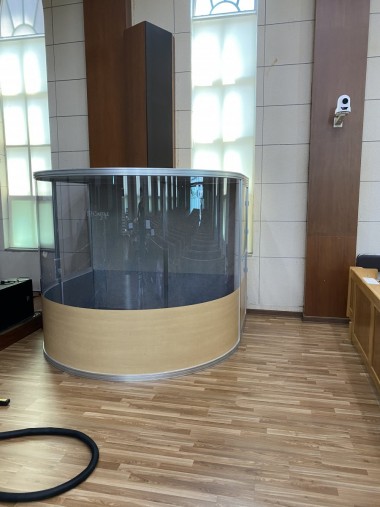 울산광명교회 드럼부스 타입D 설치