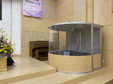 서대구제일교회 드럼부스 타입D 오리지널 설치
