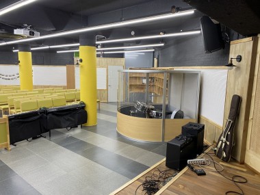 화성교회 (서울 화곡동) 드럼부스 설치