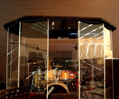 지구촌교회 분당성전 드럼부스 설치