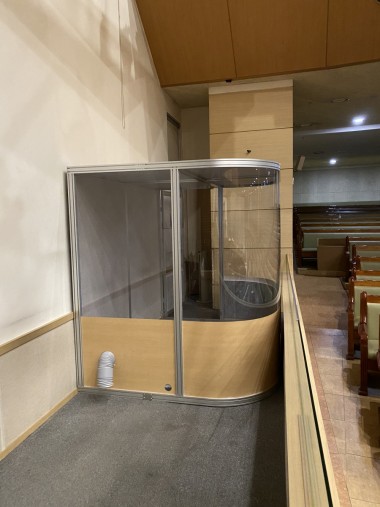 한성교회 드럼부스 타입D라이트 커스텀 제작