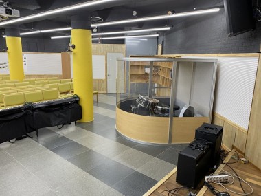 화성교회 (서울 화곡동) 드럼부스 설치