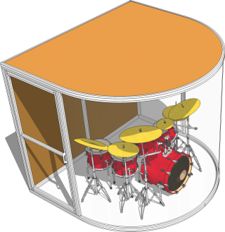 드럼부스 타입D 라이트